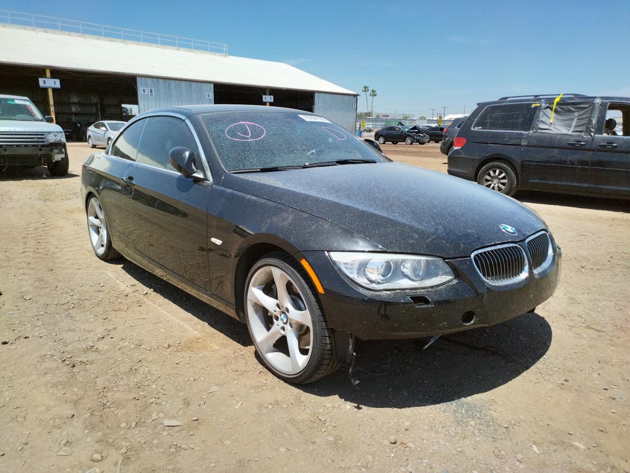 BMW 335 I 2011 with VIN WBADX7C5XBE581684 - Photo from auction