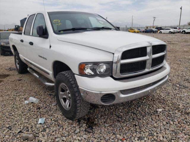 DODGE RAM 1500 2002 with VIN 3D7HU18N72G114465 - Photo from auction