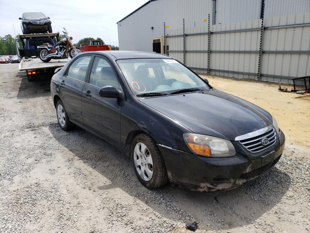 Photo 1 from auction – 2009 KIA SPECTRA EX with VIN KNAFE221X95612457