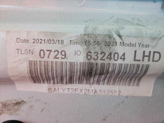 Photo 10 from auction – 2021 LAND ROVER RANGE ROVE with VIN SALYT2EX2MA312552