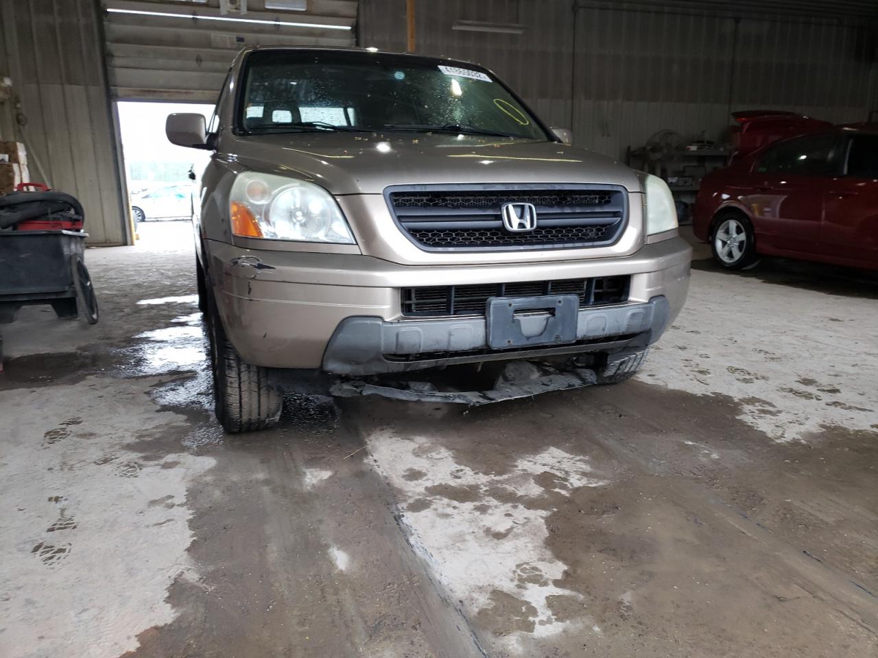 Photo 9 from auction – 2003 HONDA PILOT EXL with VIN 2HKYF18683H614270