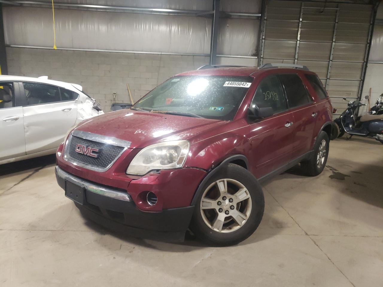 Photo 2 from auction – 2011 GMC ACADIA SLE with VIN 1GKKRNEDXBJ215412