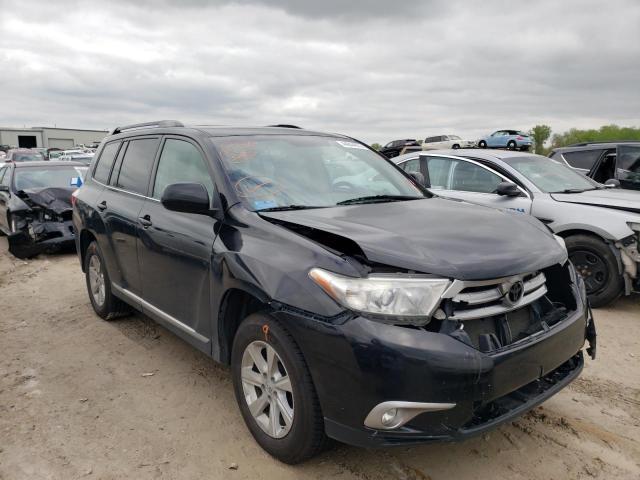 TOYOTA HIGHLANDER 2013 with VIN 5TDBK3EH0DS246598 - Photo from auction