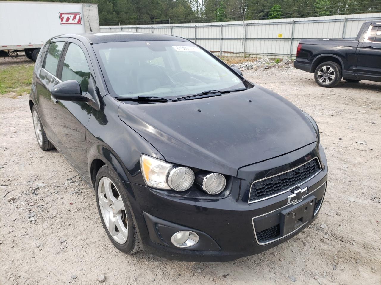 CHEVROLET SONIC LTZ 2012 with VIN 1G1JF6SB7C4196187 - Photo from auction