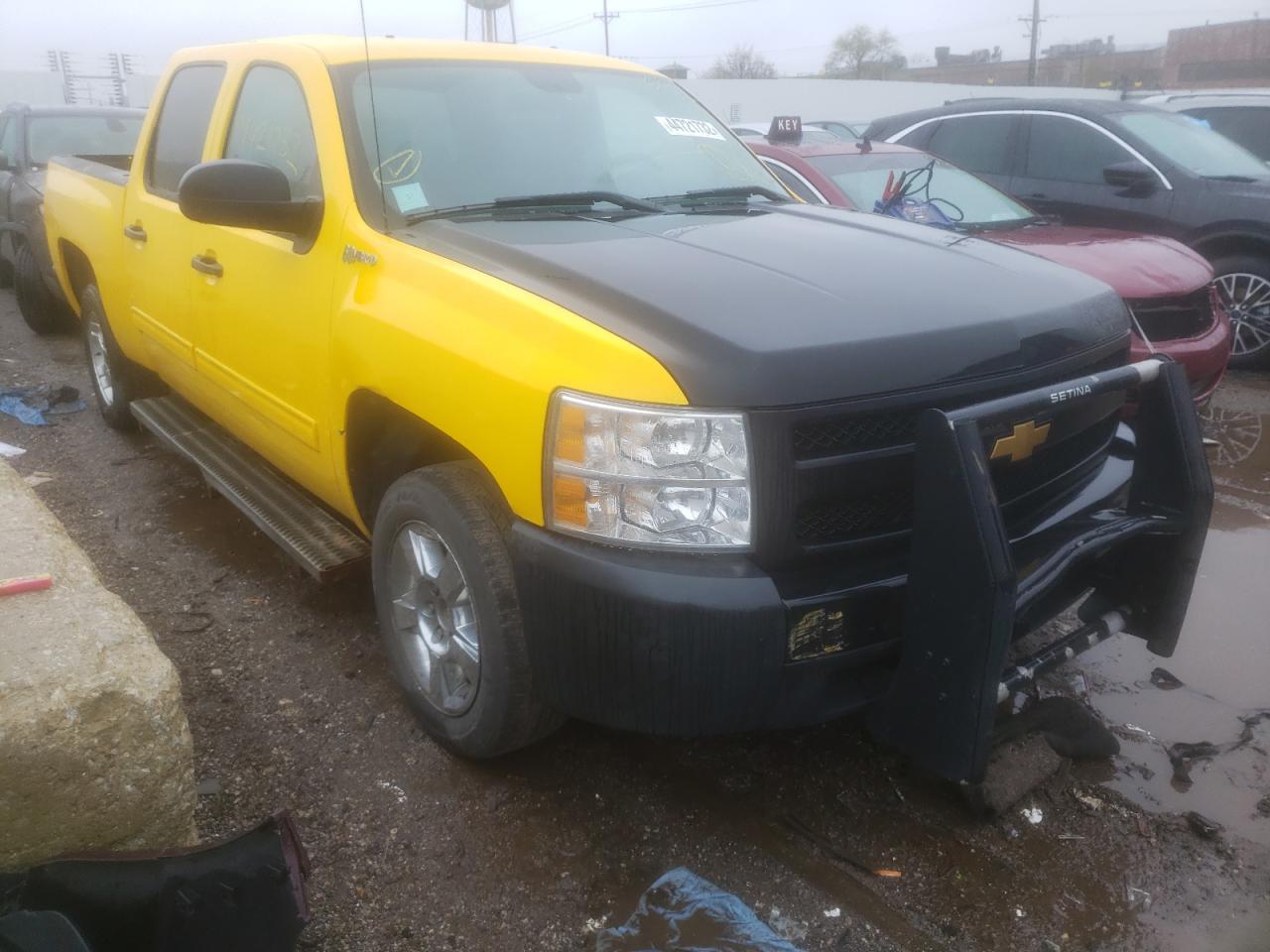 CHEVROLET SILVERADO 2012 with VIN 3GCUKUEJ7CG268676 - Photo from auction