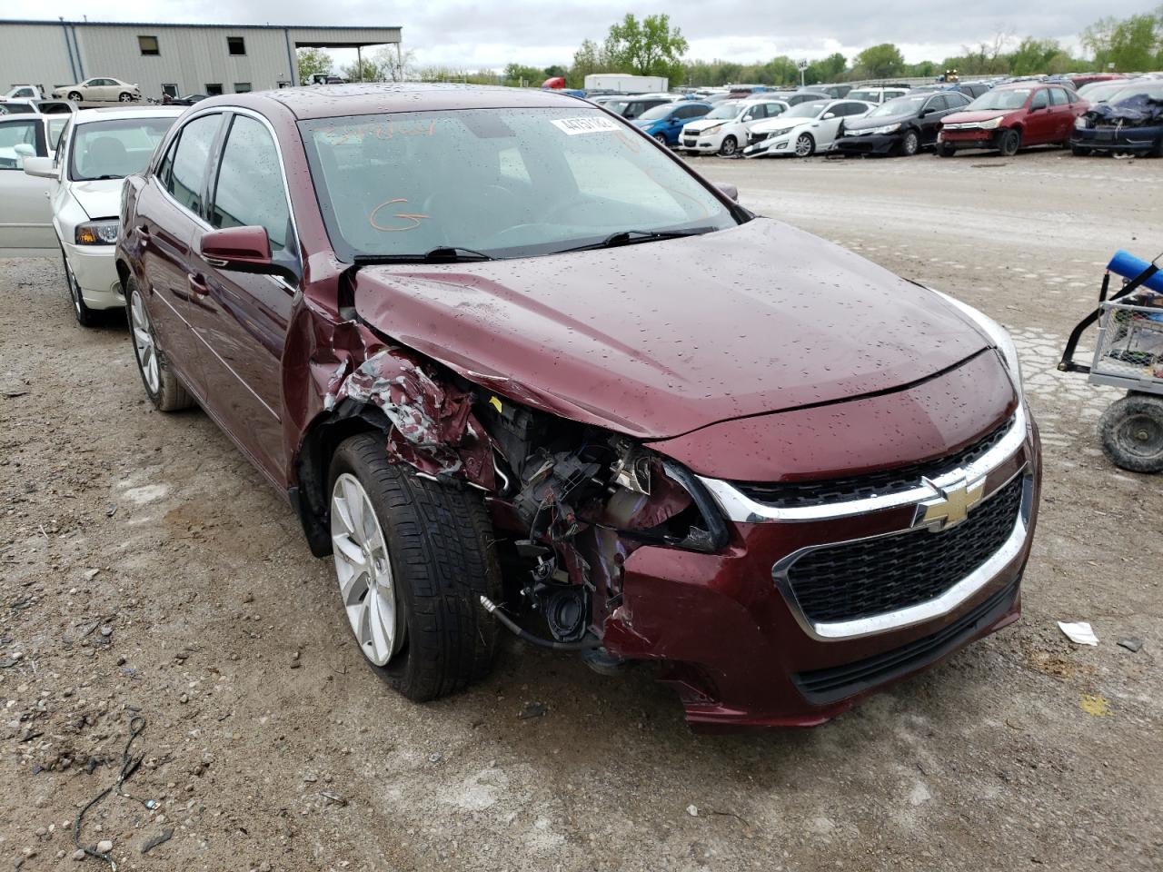 CHEVROLET MALIBU 1LT 2015 with VIN 1G11C5SL5FF348164 - Photo from auction