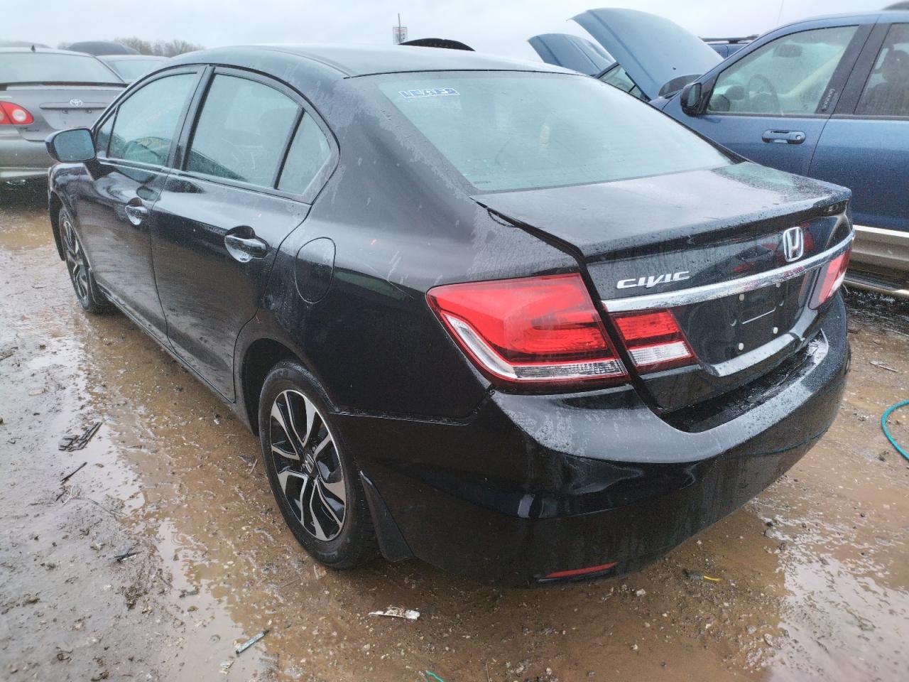 Photo 3 from auction – 2014 HONDA CIVIC EX with VIN 19XFB2F86EE034715