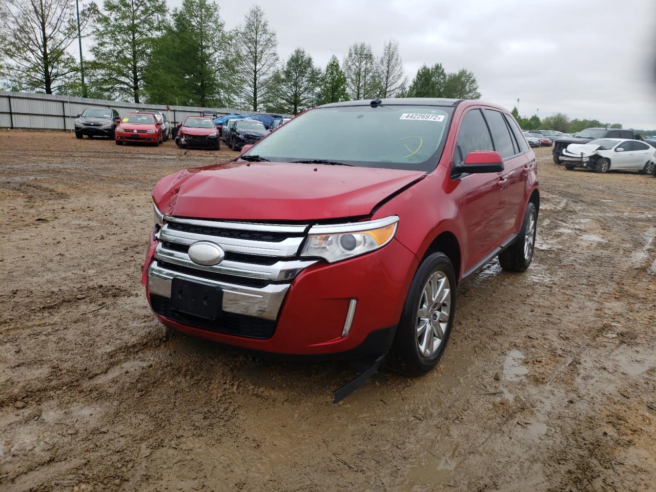 Photo 2 from auction – 2012 FORD EDGE SEL with VIN 2FMDK3JC4CBA40456