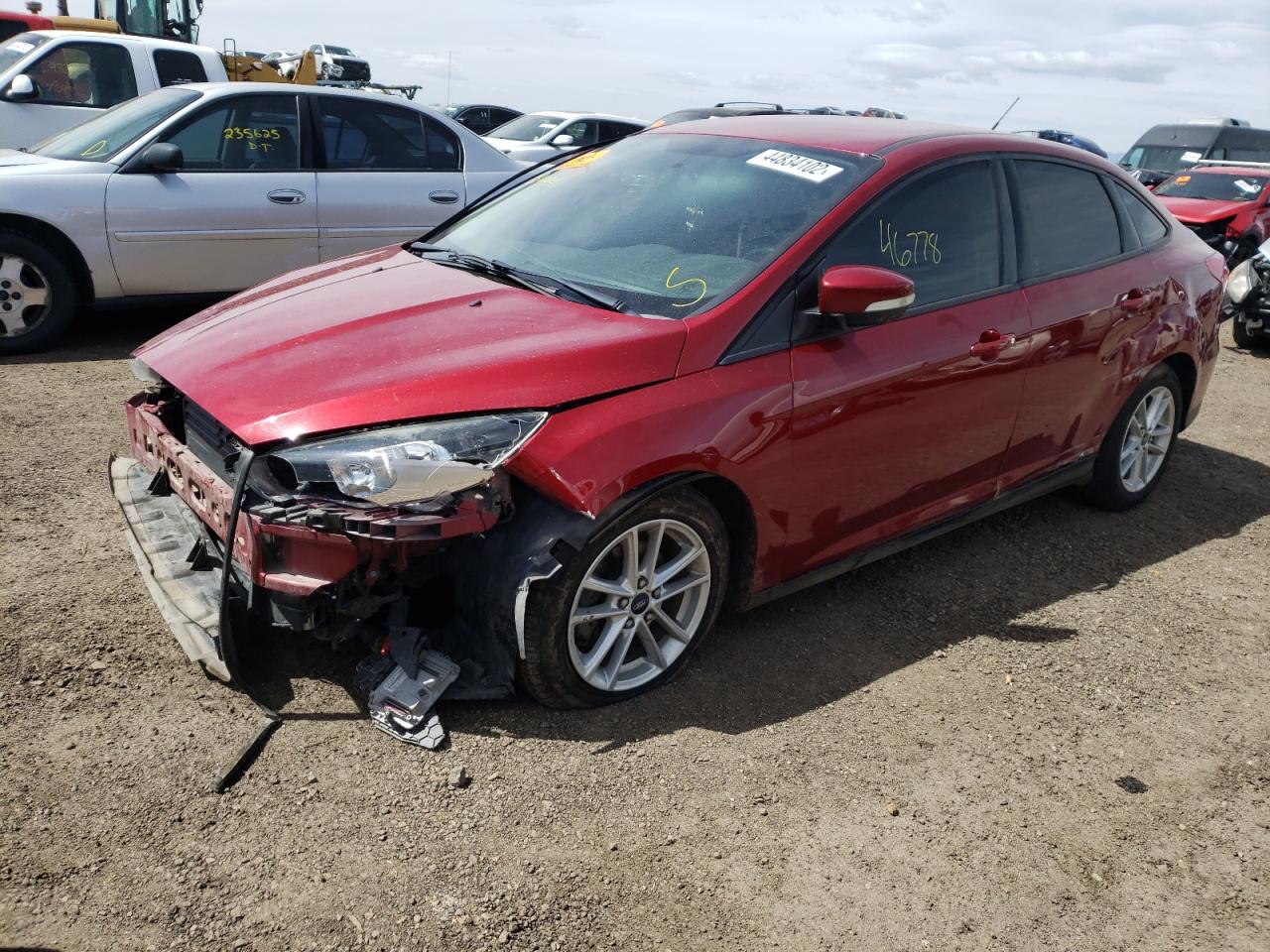 Photo 2 from auction – 2016 FORD FOCUS SE with VIN 1FADP3F2XGL275624