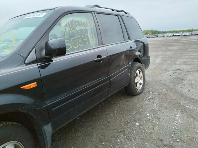 Photo 9 from auction – 2006 HONDA PILOT EX with VIN 5FNYF18566B022702