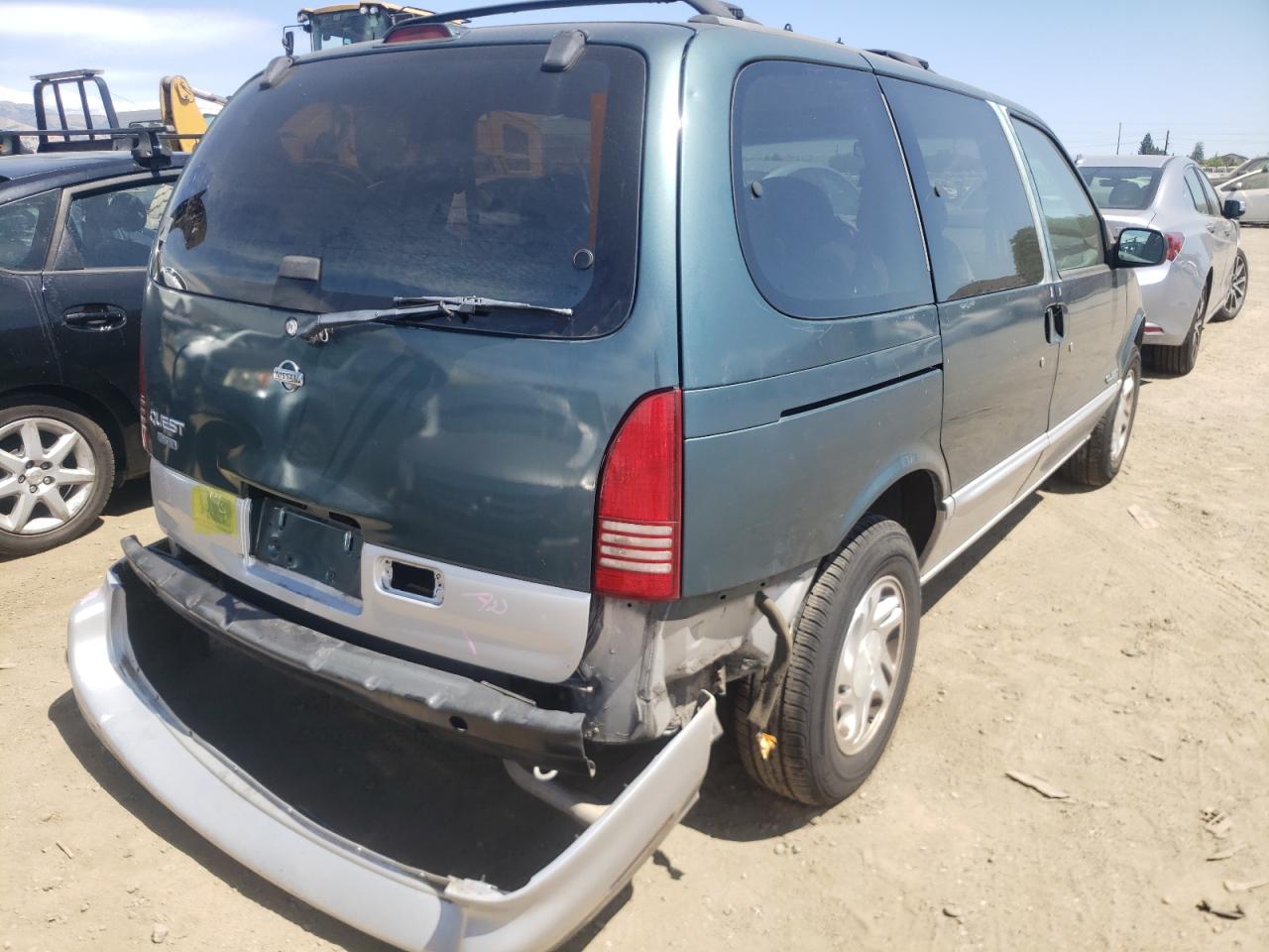 Photo 4 from auction – 1997 NISSAN QUEST XE with VIN 4N2DN1114VD849951