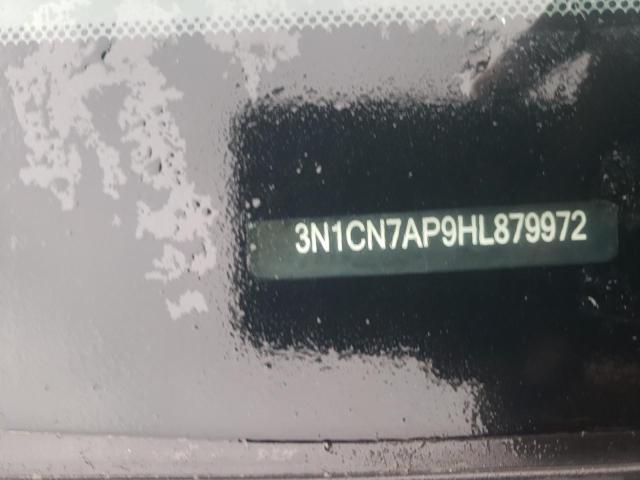 Photo 10 from auction – 2017 NISSAN VERSA S with VIN 3N1CN7AP9HL879972