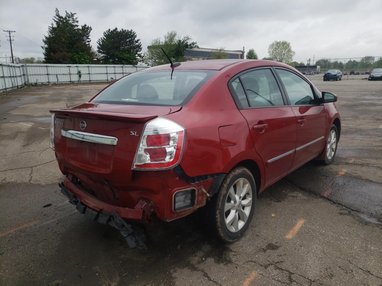 Photo 4 from auction – 2012 NISSAN SENTRA with VIN 3N1AB6AP1CL771283