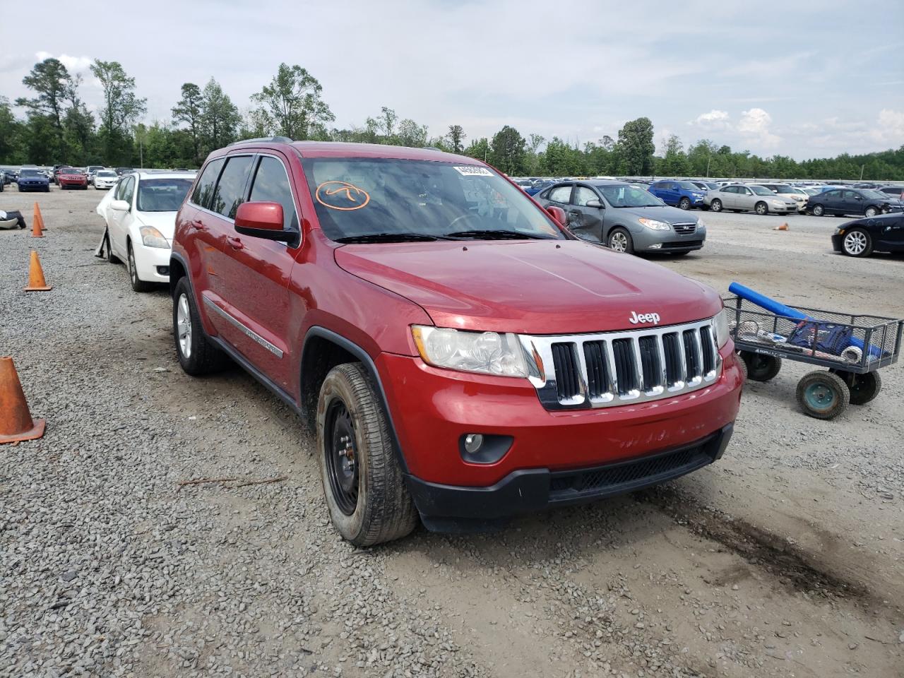 Photo 1 from auction – 2011 JEEP GRAND CHER with VIN 1J4RR4GT5BC510814