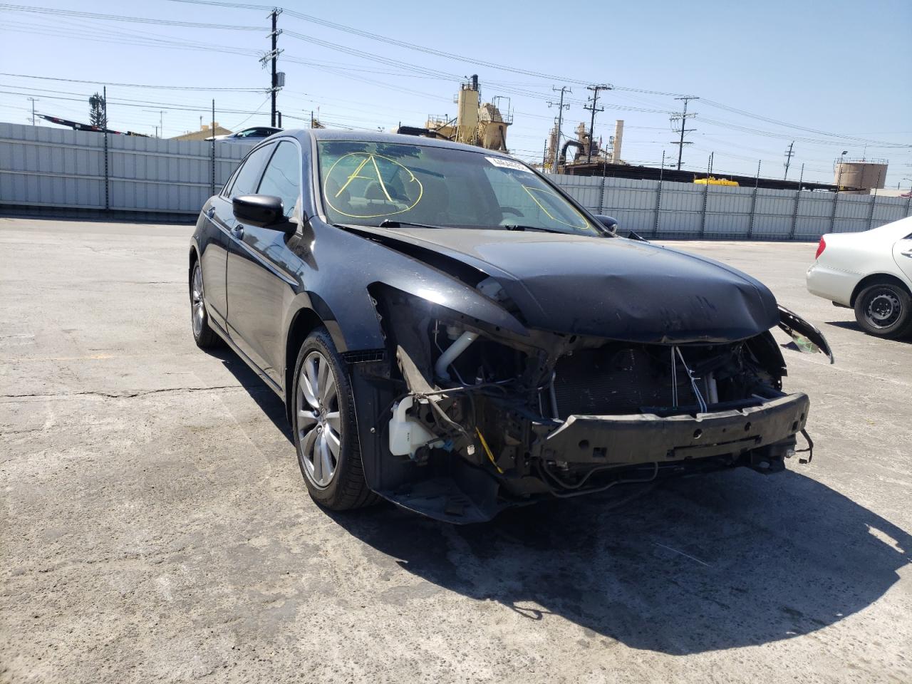 HONDA ACCORD EXL 2012 with VIN 1HGCP2F88CA066054 - Photo from auction