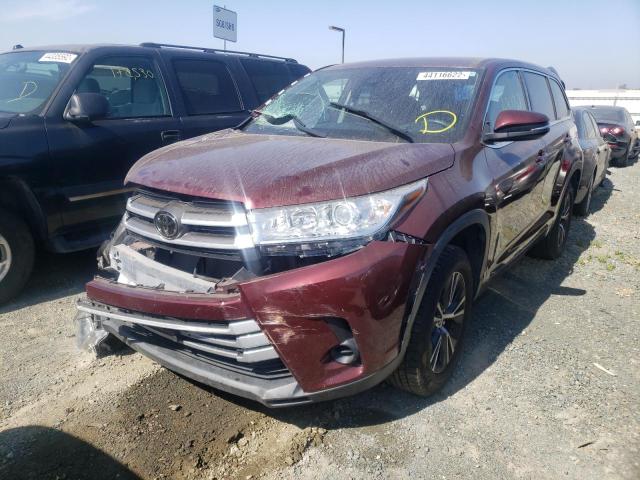 Photo 2 from auction – 2018 TOYOTA HIGHLANDER with VIN 5TDZARFH2JS036518