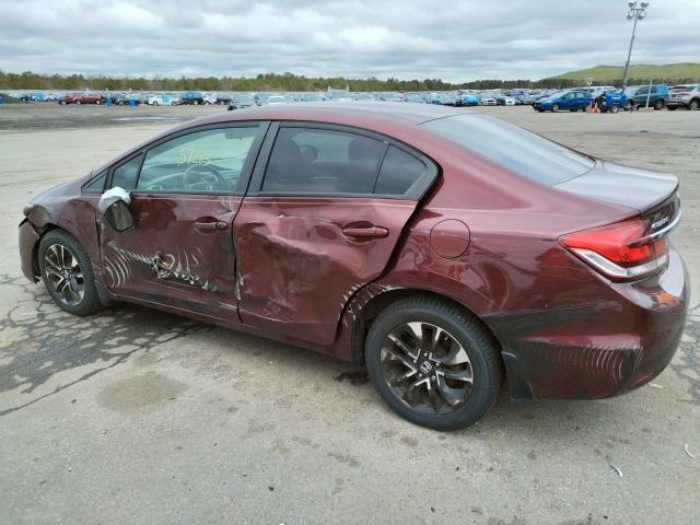 Photo 9 from auction – 2013 HONDA CIVIC EXL with VIN 19XFB2F90DE076658