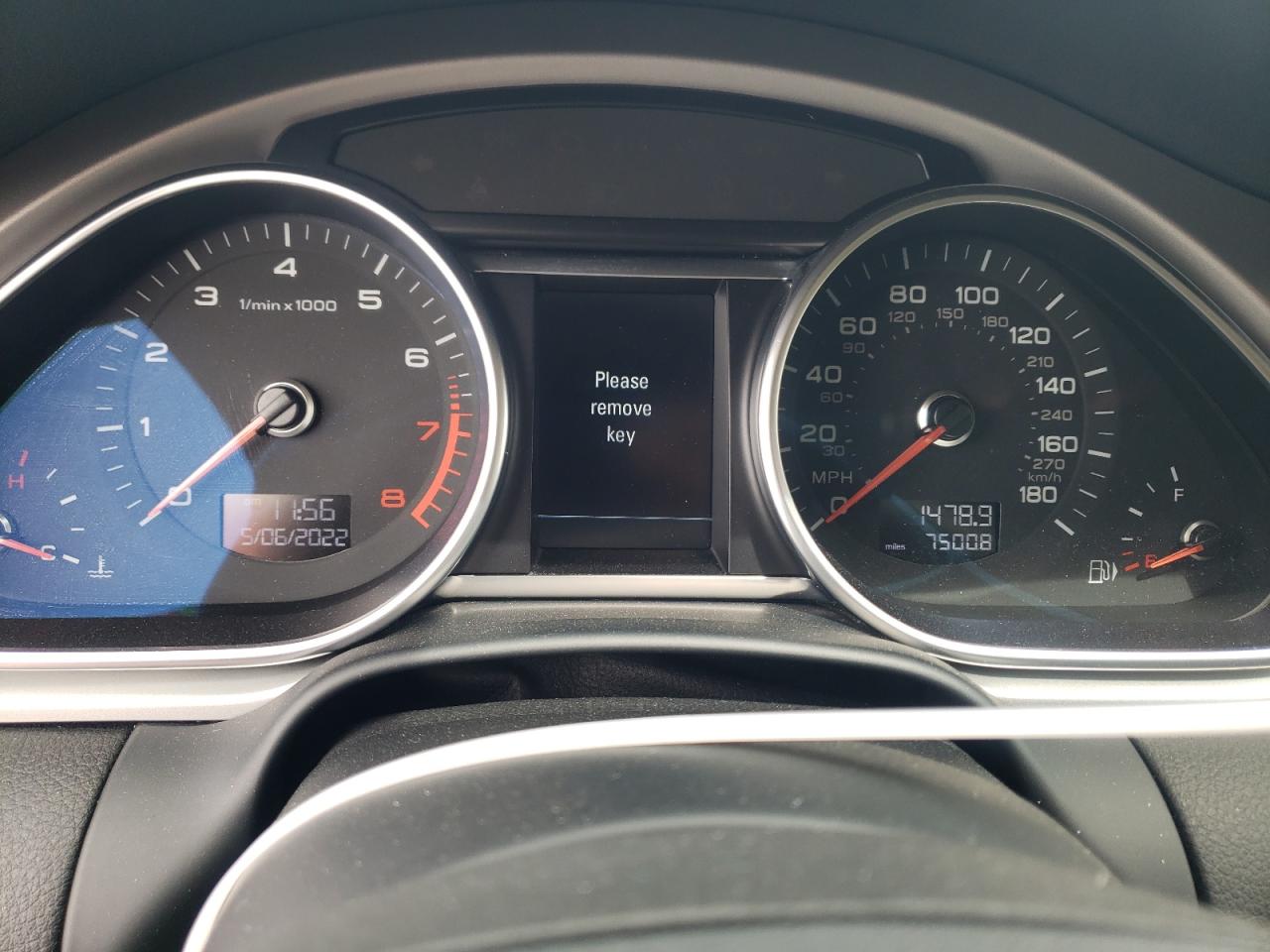 Photo 8 from auction – 2015 AUDI Q7 PREMIUM with VIN WA1LGAFE9FD021054