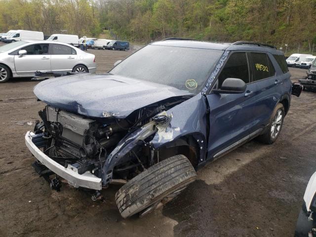 Photo 2 from auction – 2021 FORD EXPLORER X with VIN 1FMSK8DH9MGA76522