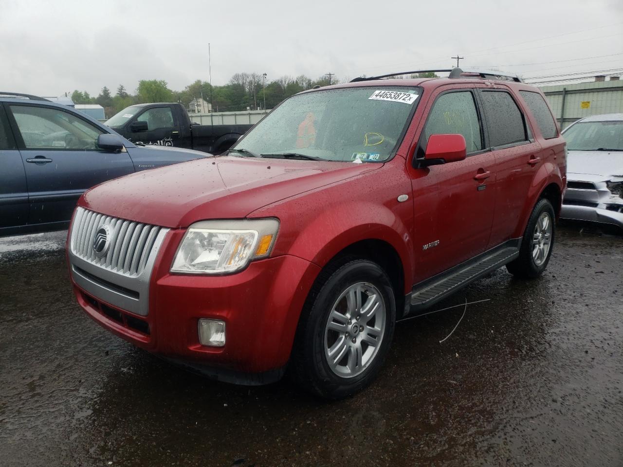 Photo 2 from auction – 2008 MERCURY MARINER PR with VIN 4M2CU97168KJ30413