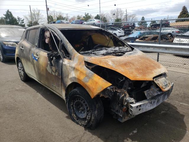 NISSAN LEAF S 2017 with VIN 1N4BZ0CPXHC310695 - Photo from auction