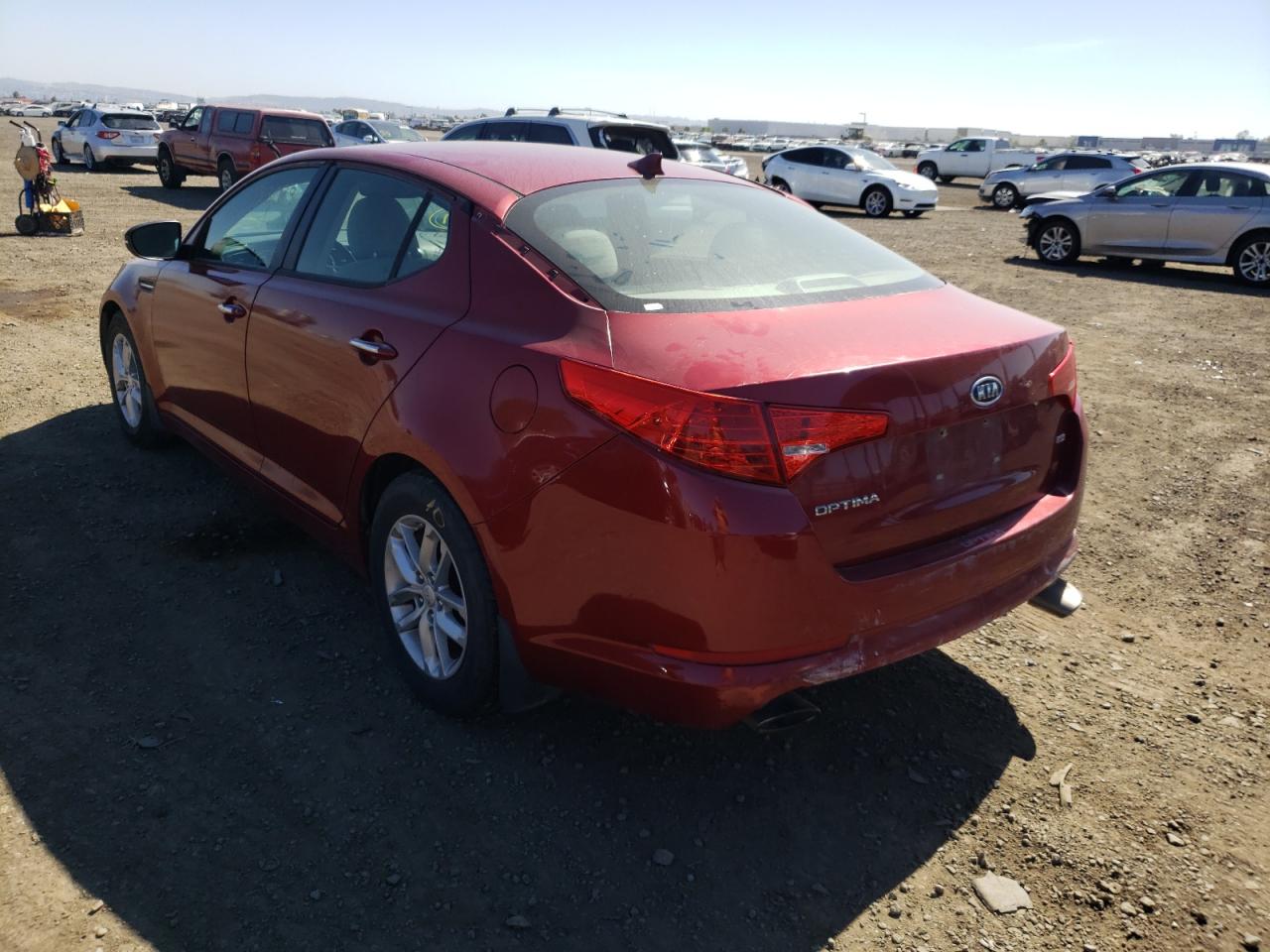 Photo 3 from auction – 2012 KIA OPTIMA LX with VIN 5XXGM4A70CG080294