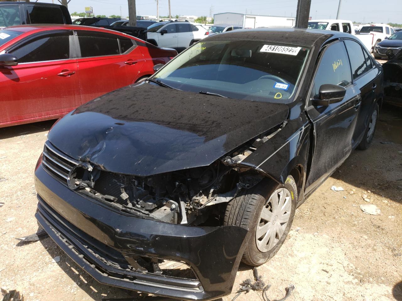 Photo 2 from auction – 2016 VOLKSWAGEN JETTA S with VIN 3VW267AJ3GM322434