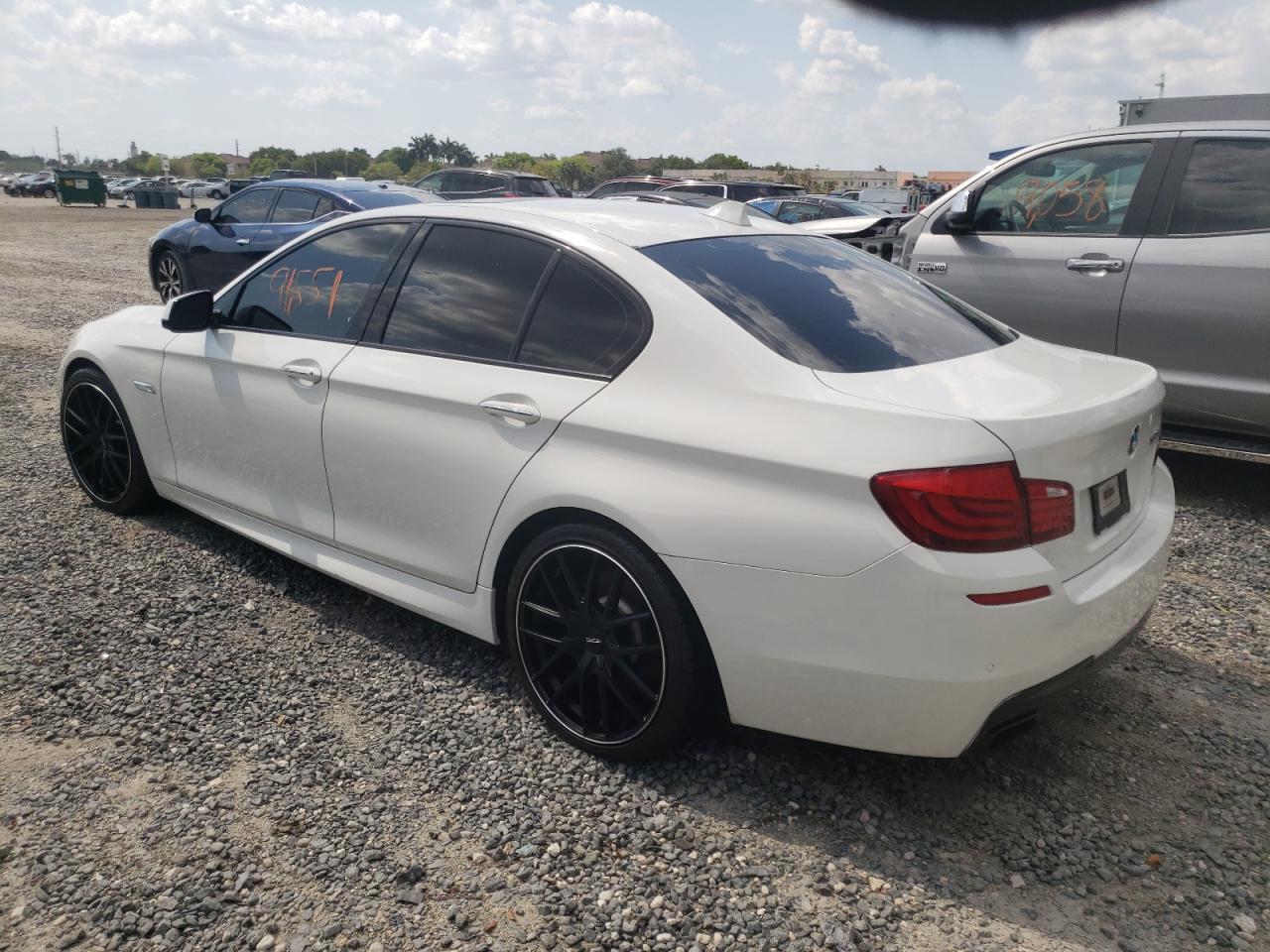 Photo 3 from auction – 2013 BMW 550 I with VIN WBAFR9C5XDDX80094