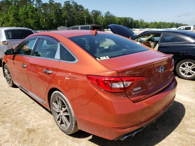 Photo 3 from auction – 2015 HYUNDAI SONATA SPO with VIN 5NPE34AB6FH129277
