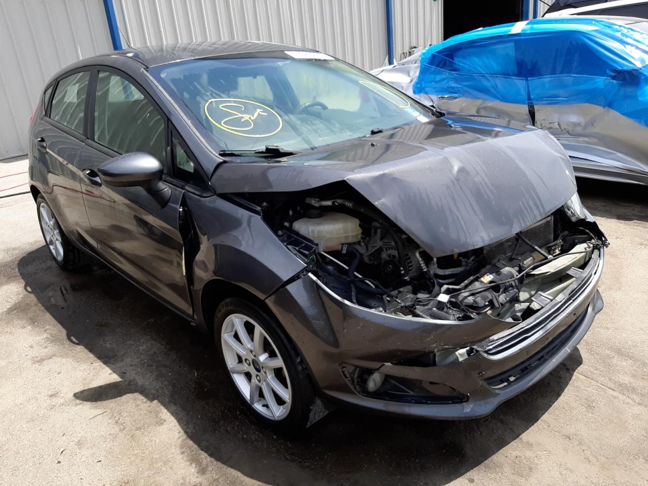 FORD FIESTA SE 2017 with VIN 3FADP4EJ4HM169443 - Photo from auction