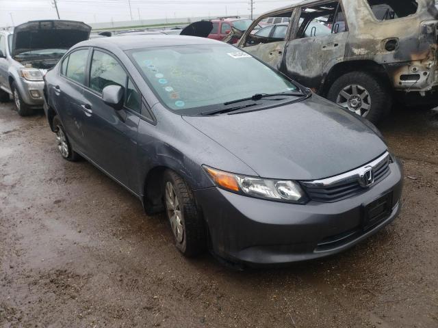 HONDA CIVIC LX 2012 with VIN 19XFB2F57CE039828 - Photo from auction