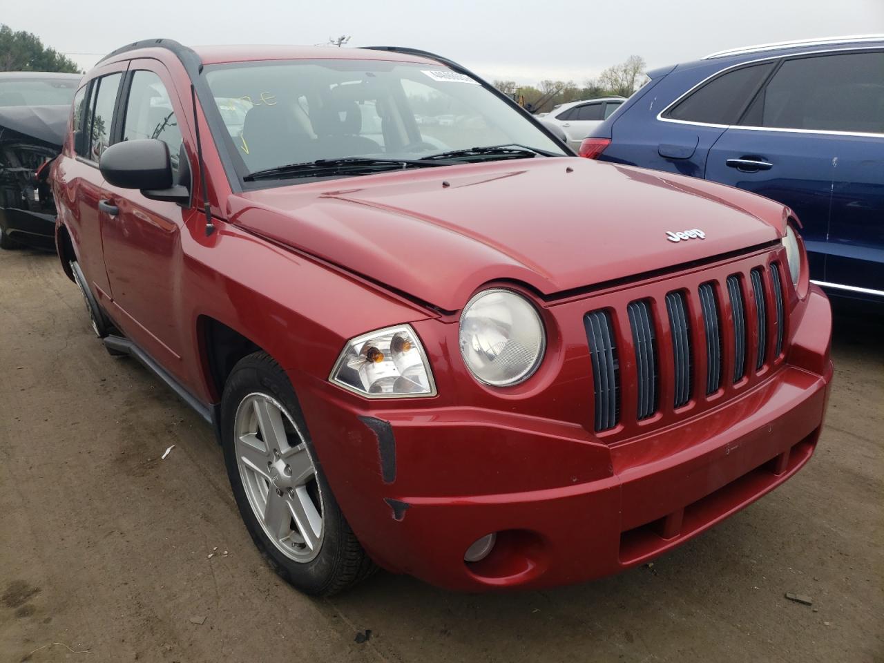 JEEP COMPASS SP 2008 with VIN 1J8FF47W38D787145 - Photo from auction