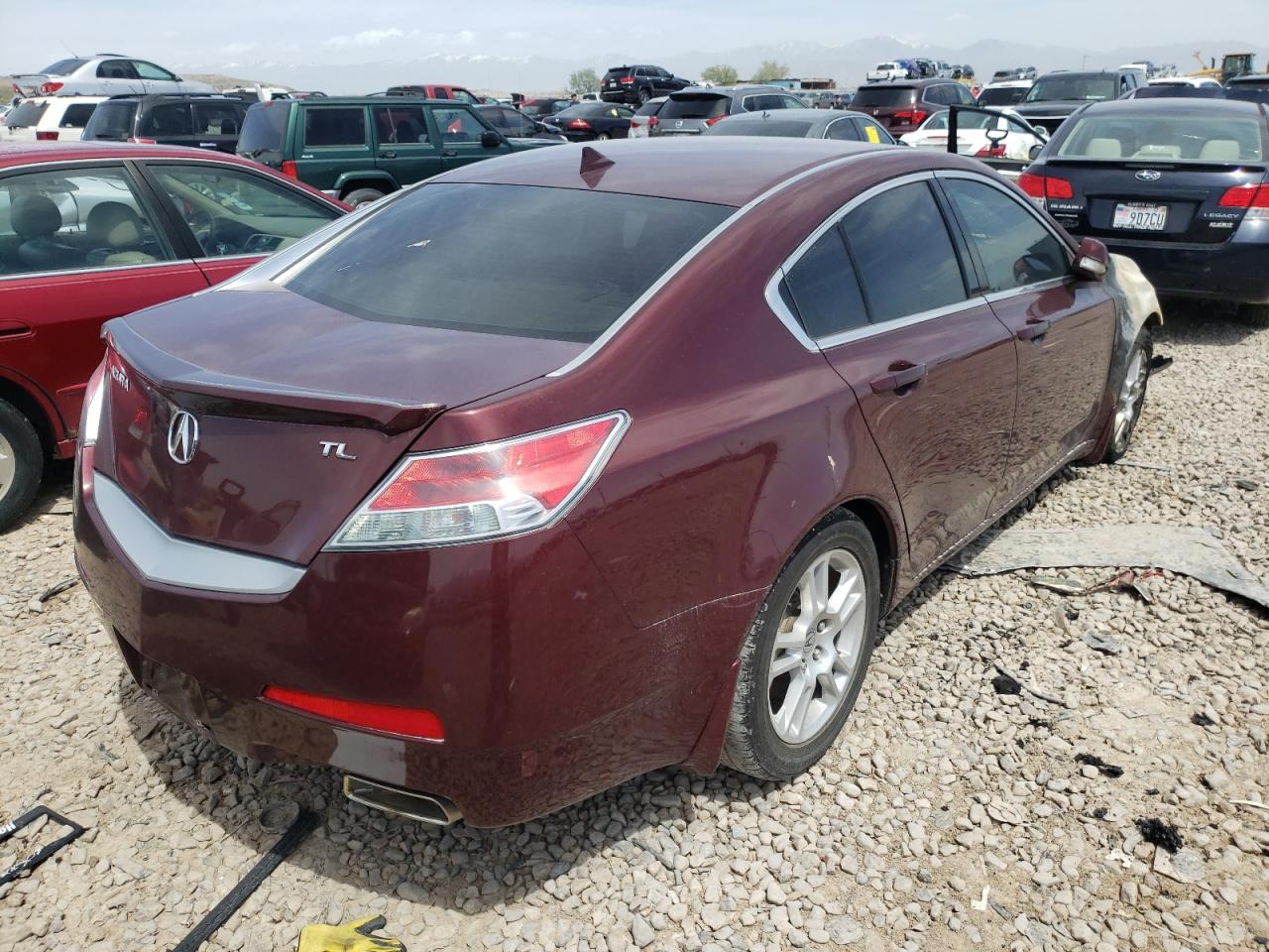 Photo 4 from auction – 2009 ACURA TL with VIN 19UUA86279A025279