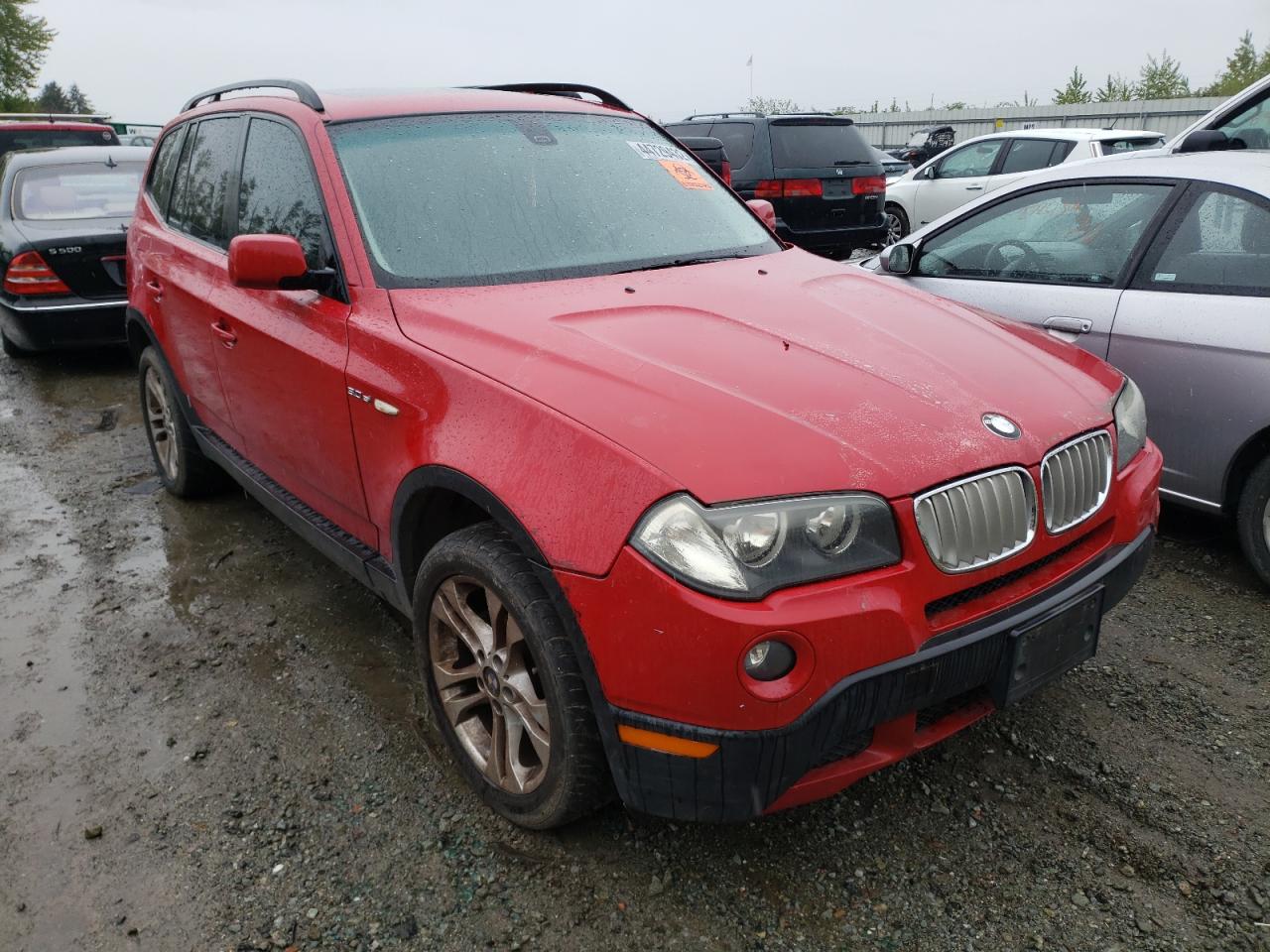 BMW X3 3.0SI 2007 with VIN WBXPC93457WF01553 - Photo from auction