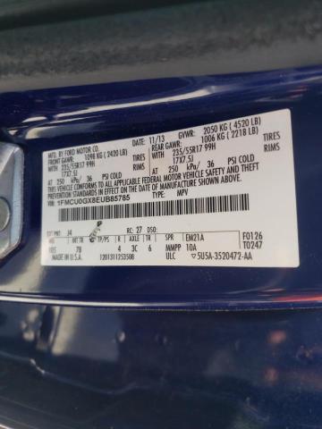 Photo 10 from auction – 2014 FORD ESCAPE SE with VIN 1FMCU0GX8EUB85785