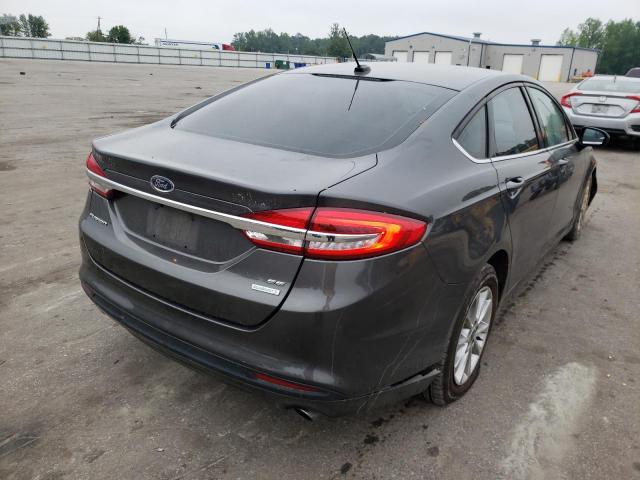 Photo 4 from auction – 2017 FORD FUSION SE with VIN 3FA6P0HD9HR352685