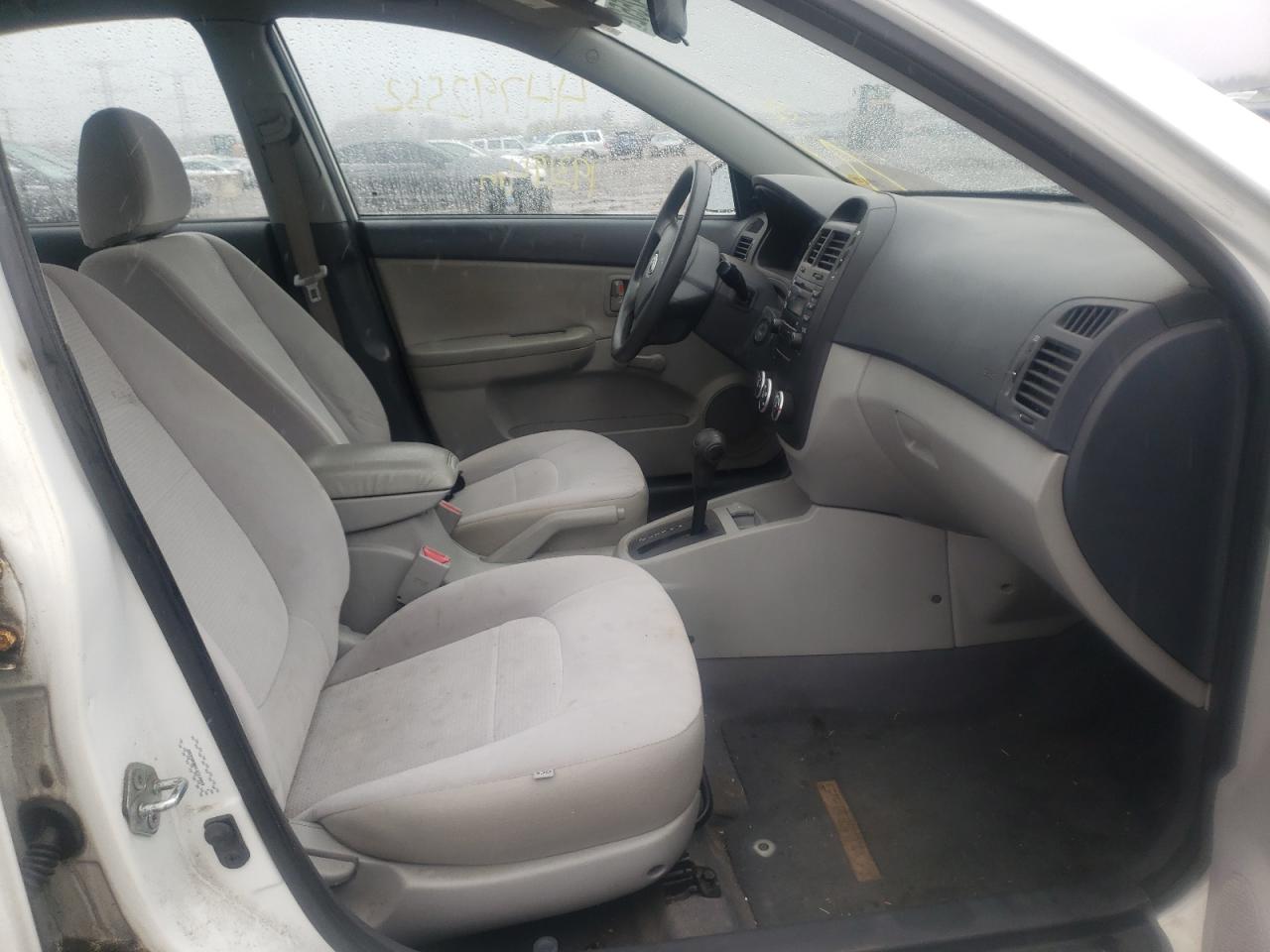 Photo 5 from auction – 2009 KIA SPECTRA EX with VIN KNAFE221695654382