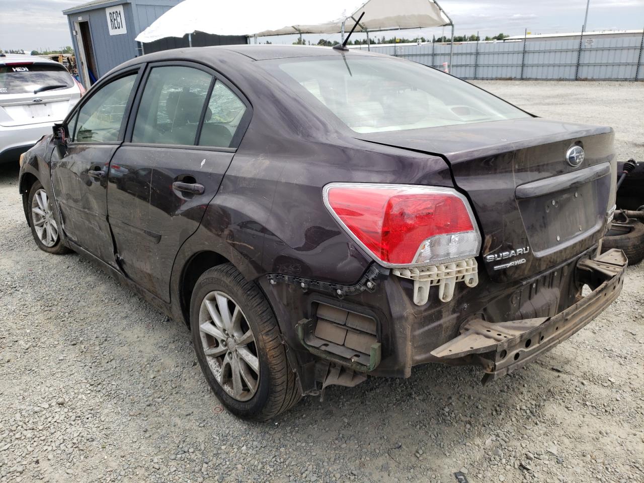 Photo 3 from auction – 2012 SUBARU IMPREZA PR with VIN JF1GJAC67CH022140
