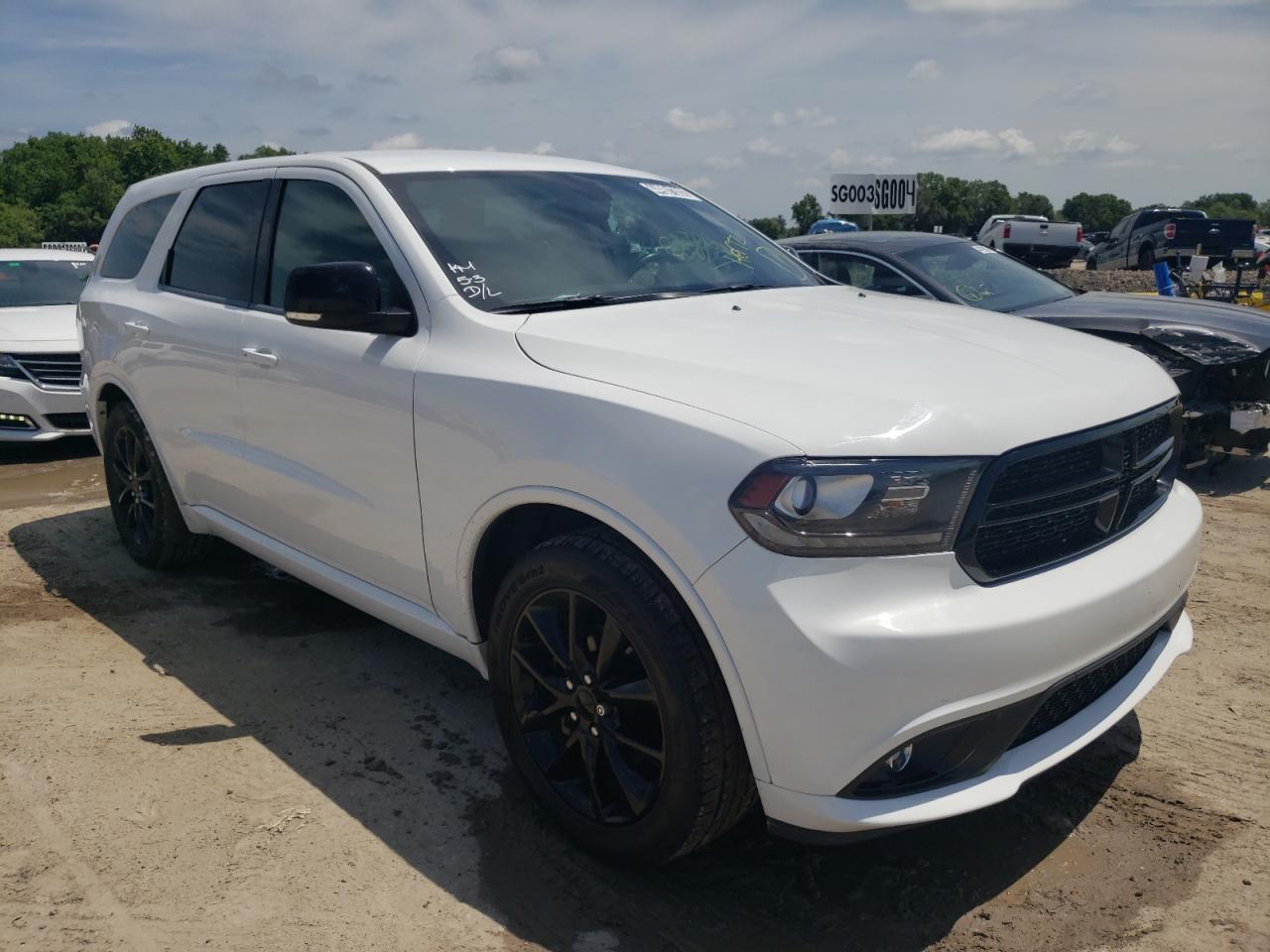 DODGE DURANGO GT 2018 with VIN 1C4RDHDG4JC329429 - Photo from auction