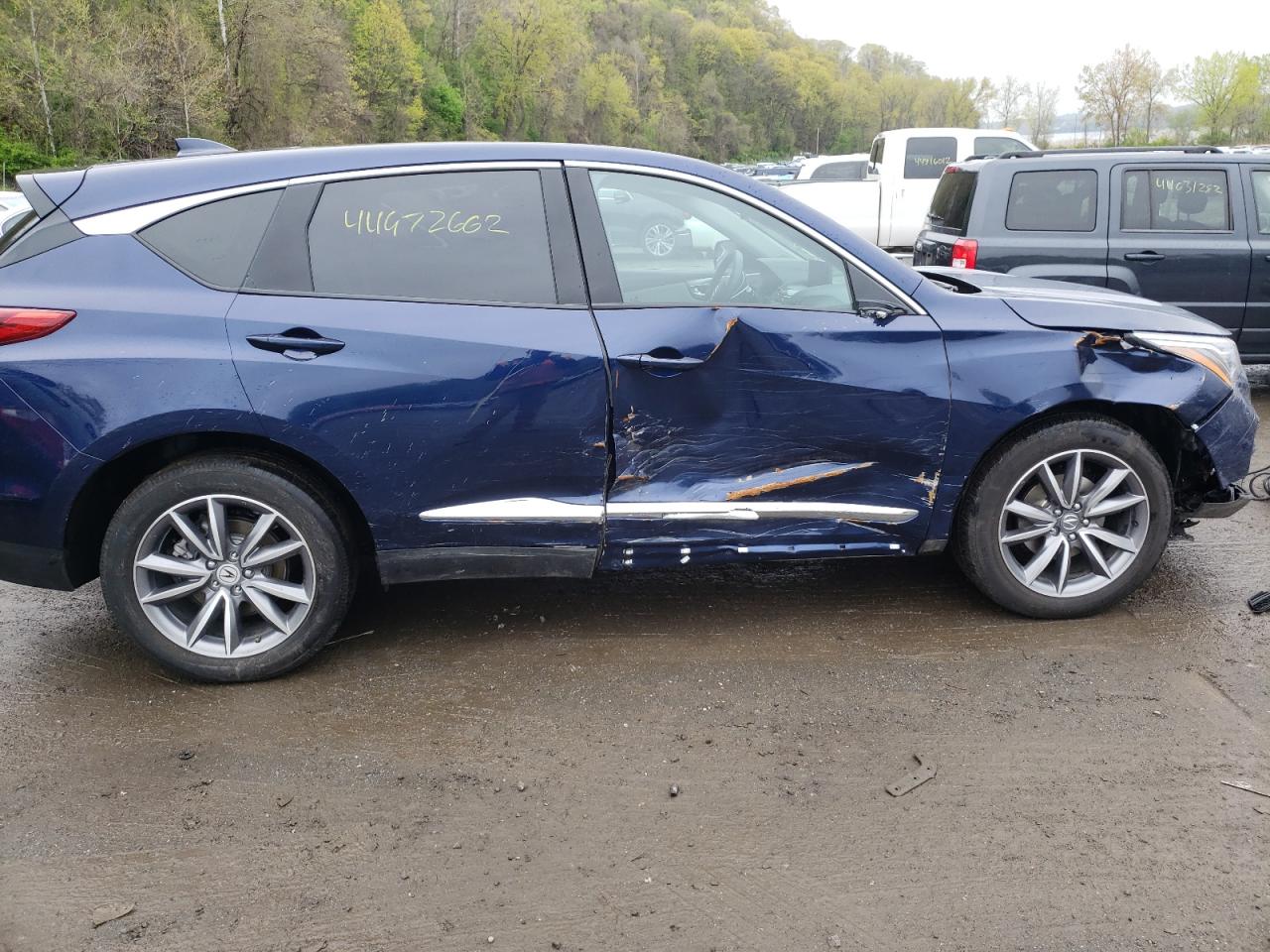 Photo 9 from auction – 2021 ACURA RDX TECHNO with VIN 5J8TC2H57ML037276
