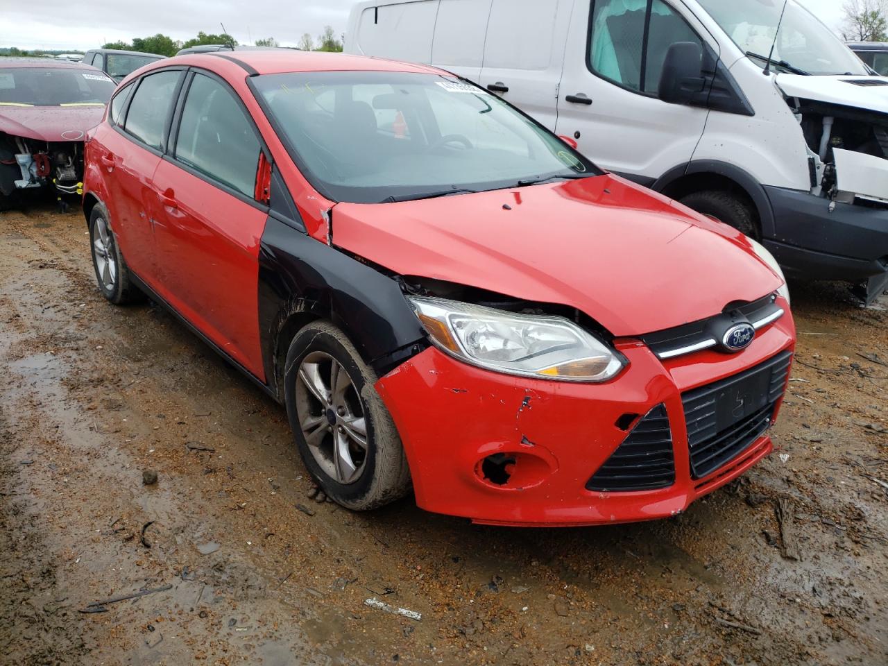 FORD FOCUS SE 2013 with VIN 1FADP3K22DL255577 - Photo from auction