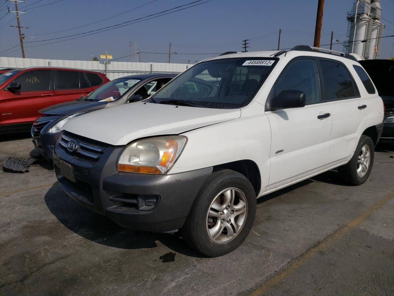 Photo 2 from auction – 2008 KIA SPORTAGE E with VIN KNDJE723787465299
