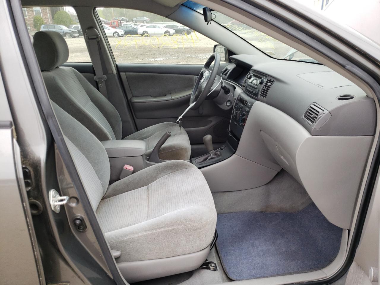 Photo 5 from auction – 2008 TOYOTA COROLLA CE with VIN 2T1BR32E88C870718
