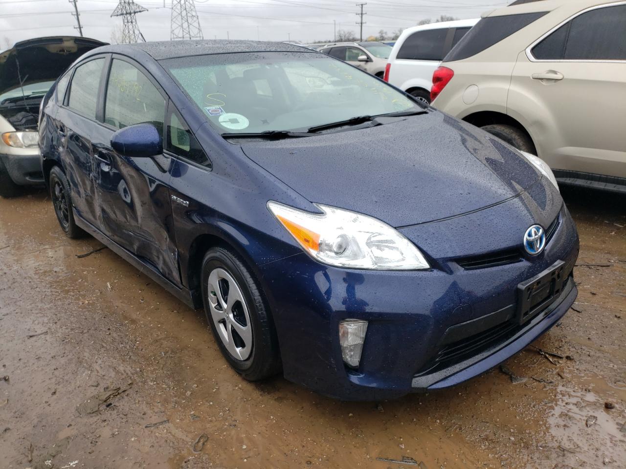 TOYOTA PRIUS 2014 with VIN JTDKN3DU5E1807642 - Photo from auction