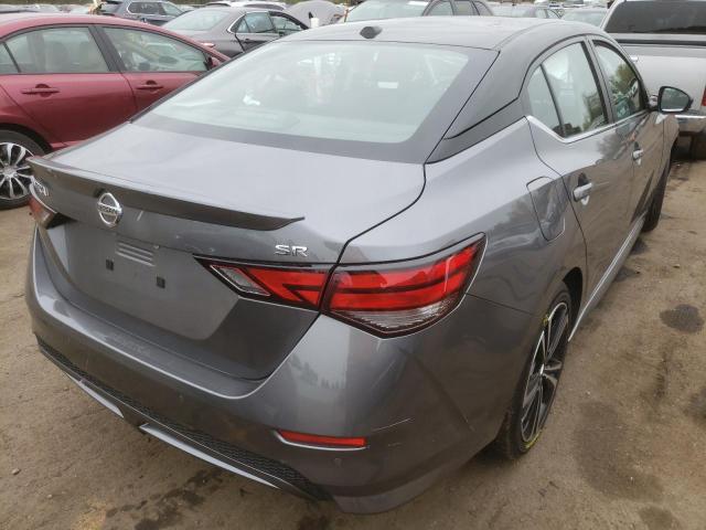Photo 4 from auction – 2020 NISSAN SENTRA SR with VIN 3N1AB8DV6LY312372