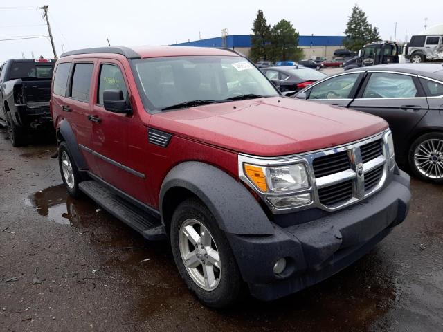 DODGE NITRO SXT 2007 with VIN 1D8GU28K97W588803 - Photo from auction