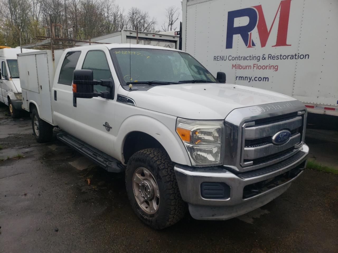 FORD F350 SUPER 2011 with VIN 1FT8W3BT2BED12384 - Photo from auction