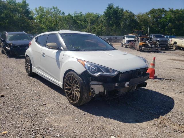 HYUNDAI VELOSTER T 2014 with VIN KMHTC6AE9EU186571 - Photo from auction