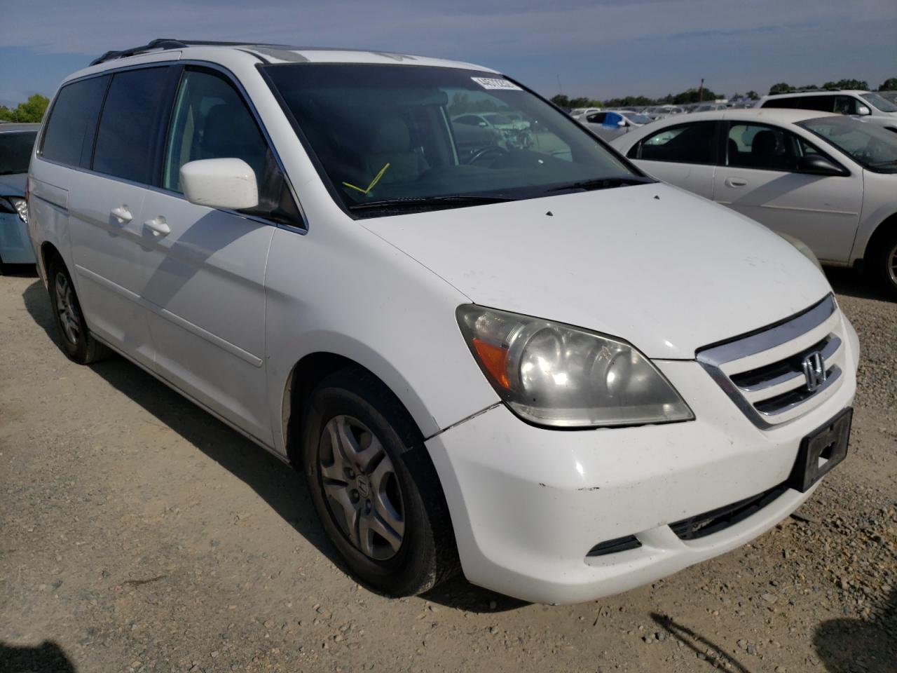 HONDA ODYSSEY EX 2007 with VIN 5FNRL38737B106858 - Photo from auction