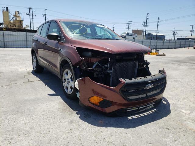 FORD ESCAPE S 2018 with VIN 1FMCU0F70JUA24326 - Photo from auction